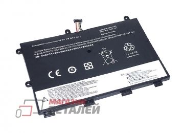 Аккумулятор OEM (совместимый с 45N1750, 45N1748) для ноутбука Lenovo ThinkPad Yoga 11e 7.4V 4400mAh черный