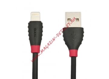 USB кабель HOCO X27 Excellent Charge Data Cable For Lightning (L=1,2M) (черный)