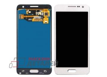 Дисплей (экран) в сборе с тачскрином для Samsung Galaxy A5 SM-A500F белый (Premium LCD)