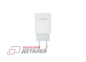 Блок питания (сетевой адаптер) VIXION L4i 1xUSB, 1A с кабелем Lightning 1м (белый)