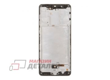 Дисплей (экран) в сборе с тачскрином для Samsung Galaxy A31 SM-A315 черный с рамкой (Incell)