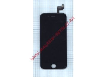 Дисплей (экран) в сборе с тачскрином для iPhone 6S (Foxconn) черный