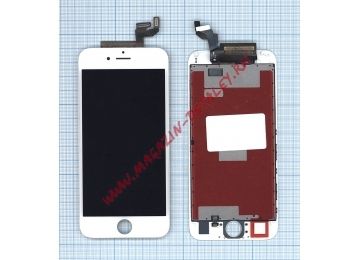 Дисплей (экран) в сборе с тачскрином для iPhone 6S (Foxconn) белый