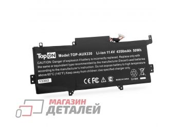 Аккумулятор TopON TOP-AUX330 (совместимый с C31N1602) для ноутбука Asus UX330UA, U3000U, U3000UQ 11.4V 50Wh (4350mAh) черный