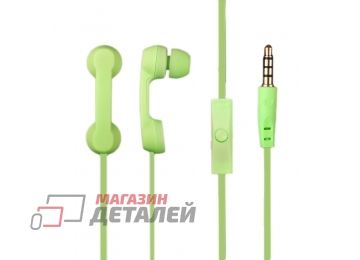 Гарнитура iEnjoy Headphone IN053 зеленая