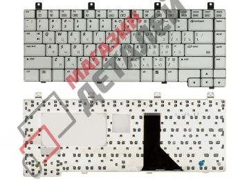 Клавиатура для ноутбука HP Pavilion dv5000 ze2000 ze2500 белая