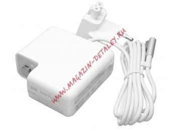 Блок питания (сетевой адаптер) REPLACEMENT для ноутбуков Apple 16.5V 3.65A 60W MagSafe L-shape
