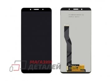 Дисплей (экран) в сборе с тачскрином для ZTE Nubia Z18 Mini черный