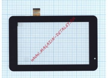 Сенсорное стекло (тачскрин) для Prestigio MultiPad PMP5570C черное