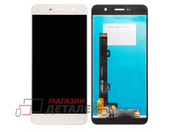 Дисплей (экран) в сборе с тачскрином для Huawei Y6 Pro белый