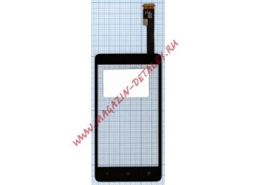 Сенсорное стекло (тачскрин) для HTC Desire 400 T528w черный
