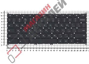 Клавиатура для ноутбука Acer Chromebook C720 черная без рамки