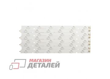 Светодиодная подсветка (LED-подсветка) для телевизоров Toshiba 40" SVT400A94 REV03 TYPE 140203 (комплект 8 шт.)