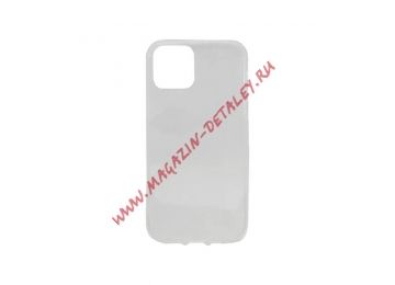 Силиконовый чехол для iPhone 12, 12 Pro TPU прозрачный, европакет (LP)