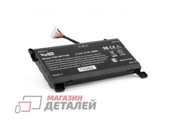 Аккумулятор TopON TOP-HP17AN (совместимый с FM08) для ноутбука HP 17-AN 14.4V 86Wh (5700mAh) 16pin черный