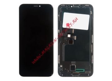 Набор для ремонта iPhone X ZeepDeep: дисплей черный (OLED), защитное стекло, герметизирующая проклейка, набор инструментов, пошаговая инструкция