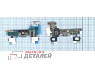 Нижняя плата для Samsung SM-A300F с разъёмом ЗУ, разъемом гарнитуры и микрофоном