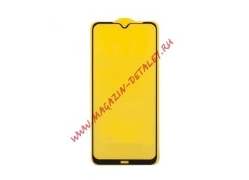 Защитное стекло для Xiaomi Redmi Note 8 9H Glass Shield 9D 0,3 мм (желтая подложка)