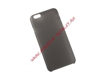 Защитная крышка LP для Apple iPhone 6, 6s 0,4 мм черная, матовая