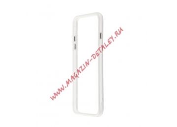 Чехол (накладка) LP Bumpers для Apple iPhone 6, 6s Plus, белый, прозрачный