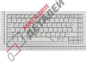 Клавиатура для ноутбука Acer Aspire 4520 4520g 4720 белая, большой Enter