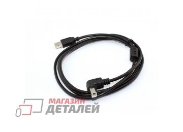 Кабель USB 2.0 на USB-B угол вниз 1,5 м