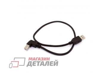 Кабель USB 2.0 на USB-B угол влево 0,5 м