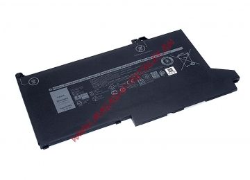 Аккумулятор 0G74G для ноутбука Dell Latitude E7280 11.4V 42Wh (3680mAh) черный Premium