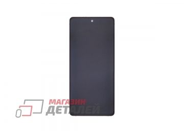 Дисплей (экран) в сборе с тачскрином для Samsung Galaxy S20 FE SM-G780F, Galaxy S20 FE 5G SM-G781B лавандовый с рамкой (Premium SC LCD)