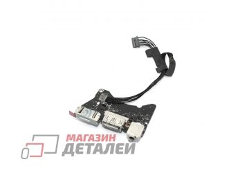 Плата I/O с разъемами Audio USB MagSafe 2 для MacBook Air 11 A1465 Mid 2013 Early 2014 Early 2015