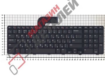 Клавиатура для ноутбука Dell Inspiron 17R N7110 черная с подсветкой