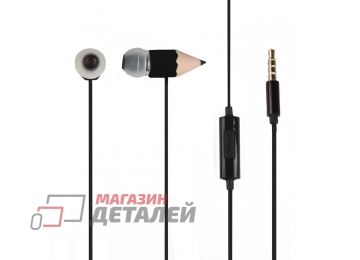 Гарнитура Music Magician Music Pencil черная, коробка