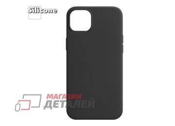 Силиконовый чехол для iPhone 14 Plus "Silicone Case" (черный)