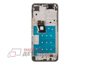 Дисплей (экран) в сборе с тачскрином для Huawei Nova Y61 (EVE LX9N) черный с рамкой (Premium LCD)