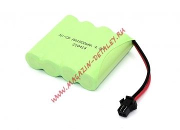 Аккумулятор для радиоуправляемой модели Ni-Cd 4.8V 1800 mAh AA Flatpack разъем SM