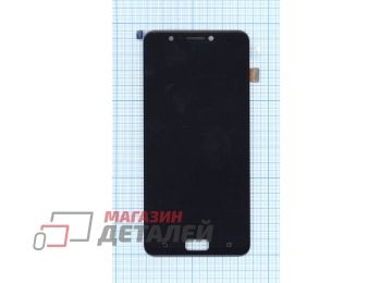 Дисплей (экран) в сборе с тачскрином для Asus ZenFone 4 Max ZC520KL черный