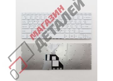 Клавиатура для ноутбука Sony SVF14 белая без рамки без подсветки