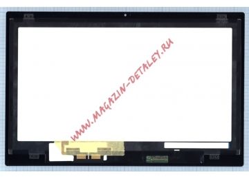 Экран в сборе (матрица + тачскрин) для Acer V7-482PG черный