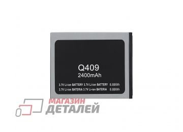 Аккумуляторная батарея (аккумулятор) VIXION для Micromax Q409 3.7V 2400mAh