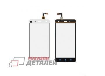 Сенсорное стекло (тачскрин) для Xiaomi Mi 4 (белый)