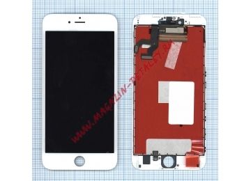 Дисплей (экран) в сборе с тачскрином для iPhone 6S Plus (Tianma) белый