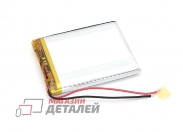 Аккумулятор универсальный 8.8x47x62 мм 3.8V 3200mAh Li-Pol (2 Pin)