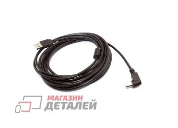 Кабель USB 2.0 на USB-B угол вверх 5 м