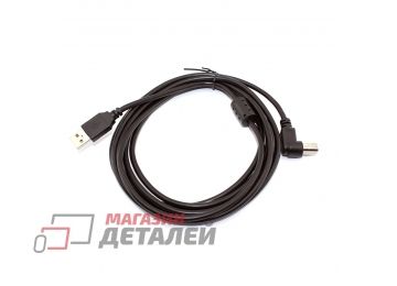 Кабель USB 2.0 на USB-B угол вверх 3 м