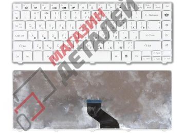Клавиатура для ноутбука Packard Bell EasyNote NM85 NM87 белая