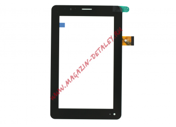 Сенсорное стекло (тачскрин) для Digitizer Glass TPC1219 VER1.0 черное