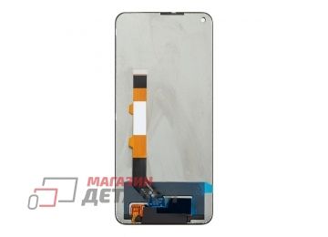 Дисплей (экран) в сборе с тачскрином для Xiaomi Poco M3, Redmi 9T, Redmi 9 Power черный (High Quality)