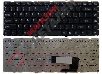Клавиатура для ноутбука Sony Vaio VGN-NW черная без рамки