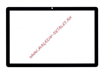 Стекло для переклейки Huawei MatePad T10s черное