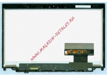 Экран в сборе (матрица + тачскрин) для Lenovo Thinkpad X1 Carbon Ultrabook черный с рамкой